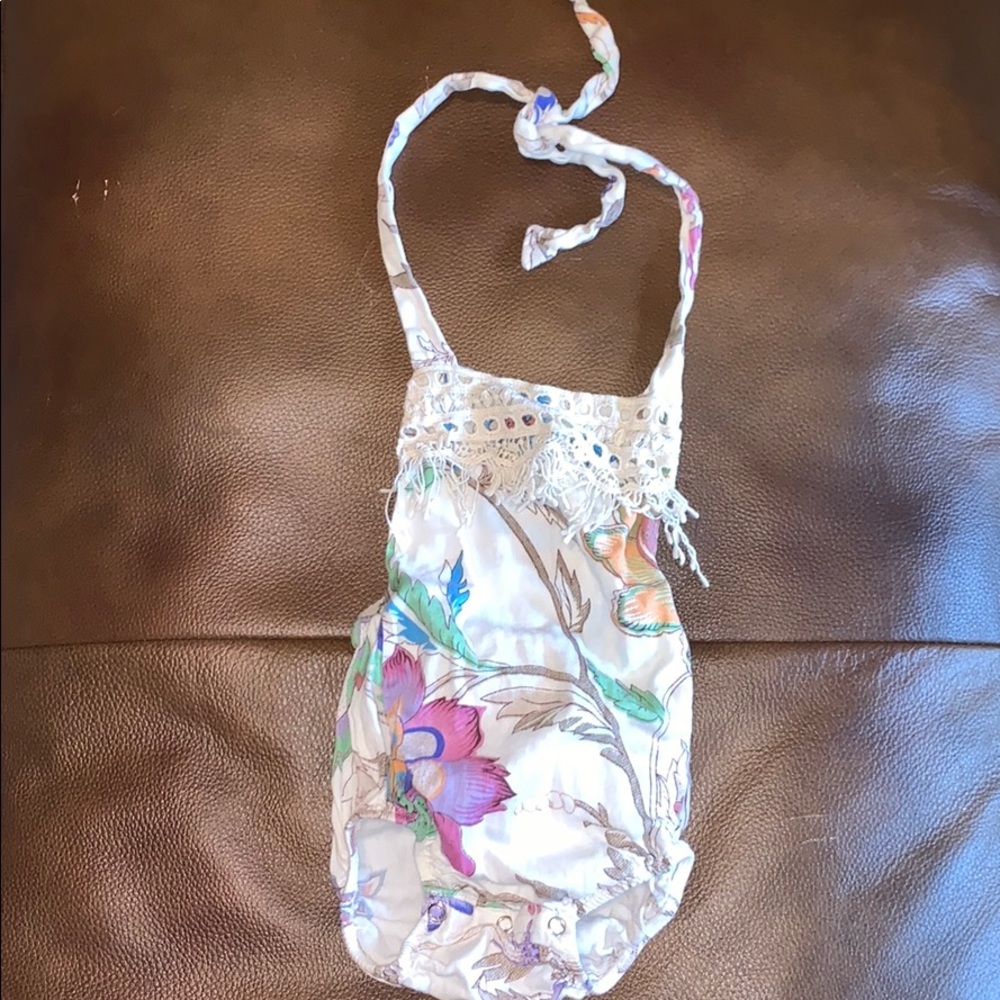 Tie leotard